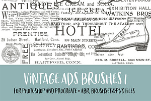 Vintage Ads 1 Brush For PS/PRO