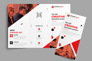Trifold Brochure Creative Business, a Brochure Template by MightyDesign