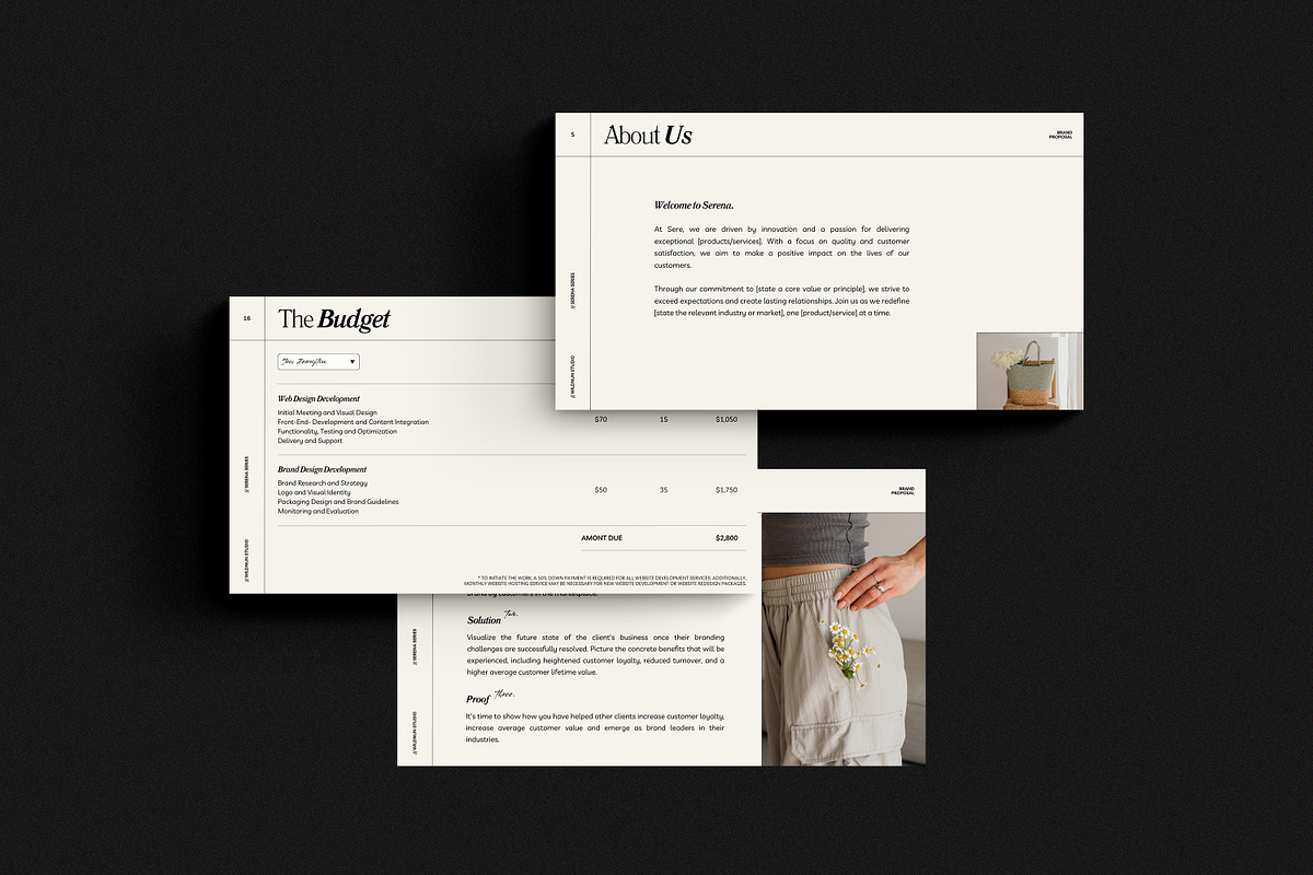 SERE / Brand Proposal, a Presentation Template by Wildnun Studio (Photo 5 of 16)