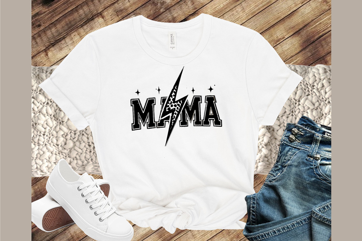 Mama Lightning Bolt, Mother's Day SV, an Illustration by Sublimation Artist (Photo 2 of 9)