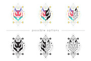 Sacred Geometry Animal Totem, an Animal Illustration by Flo Sacred Art (Thumbnail 7 of 13)