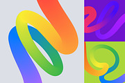 Gradient Blend Shapes, an Object Graphic by PLSTD. (Thumbnail 6 of 8)