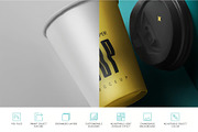 Cup mockup, a Cups & Container Mockup by megostudi0 (Thumbnail 4 of 7)