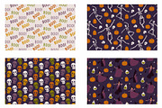 Halloween patterns cards elements, a Pattern Graphic by RevolutionizZed (Thumbnail 13 of 17)