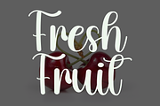 Fruit Cherry, a Handwritten Font by FreshTypeINK (Thumbnail 4 of 8)