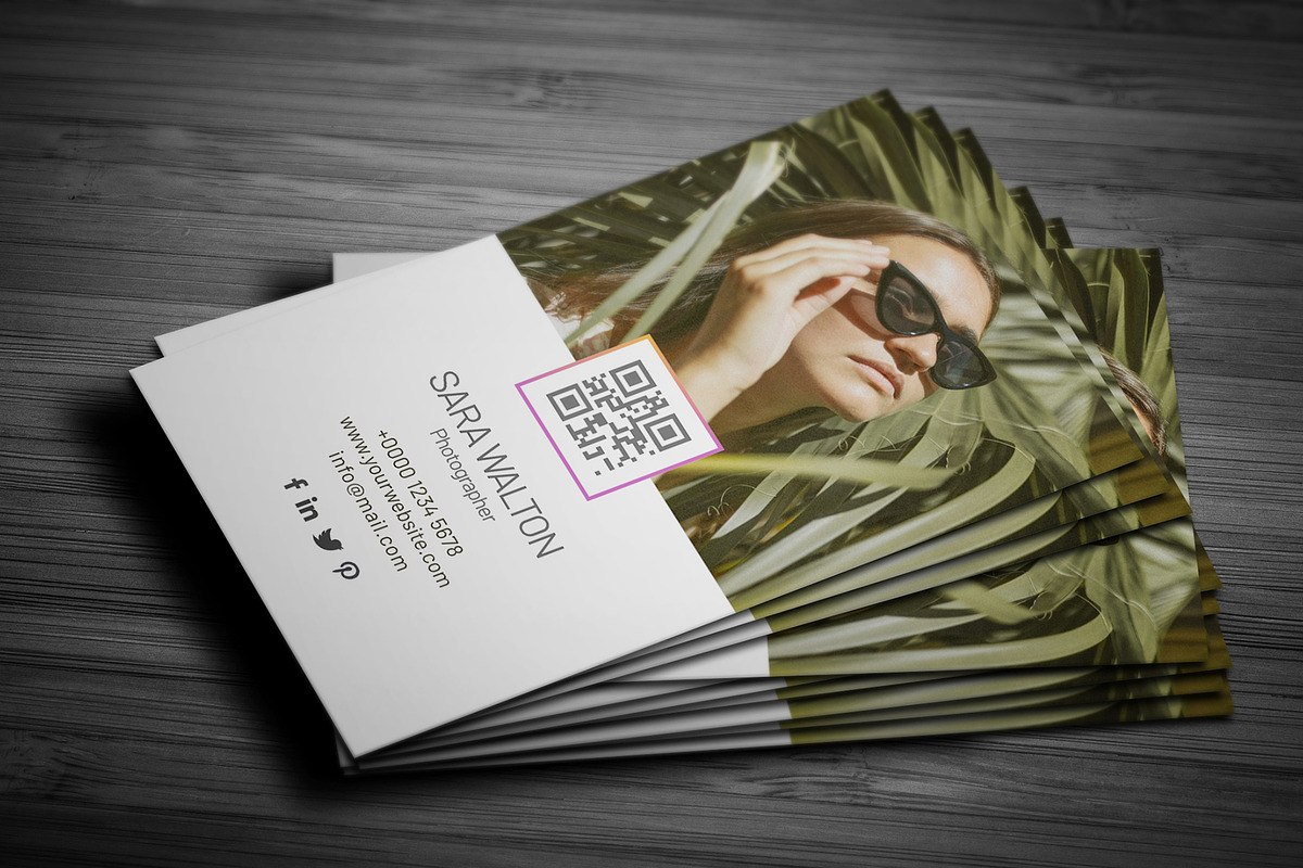 Instagram Style Business Card, a Business Card Template by Saman Osama (Photo 5 of 8)