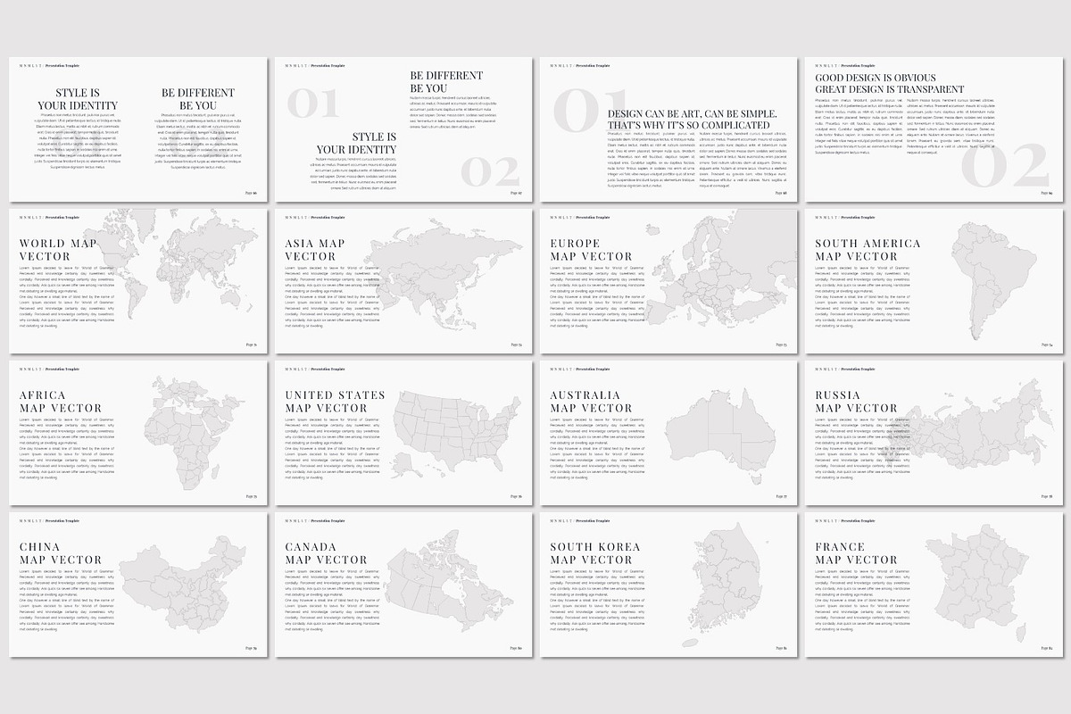 MNMLST - Keynote Template, a Presentation Template by deasign (Photo 8 of 10)