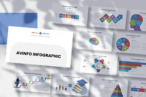 Avinfo Infographics Template, a Presentation Template by Analogous Temp