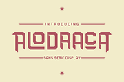 Alodraca Sans Serif Display Font, a Serif Font by Storytype Studio (Thumbnail 1 of 15)