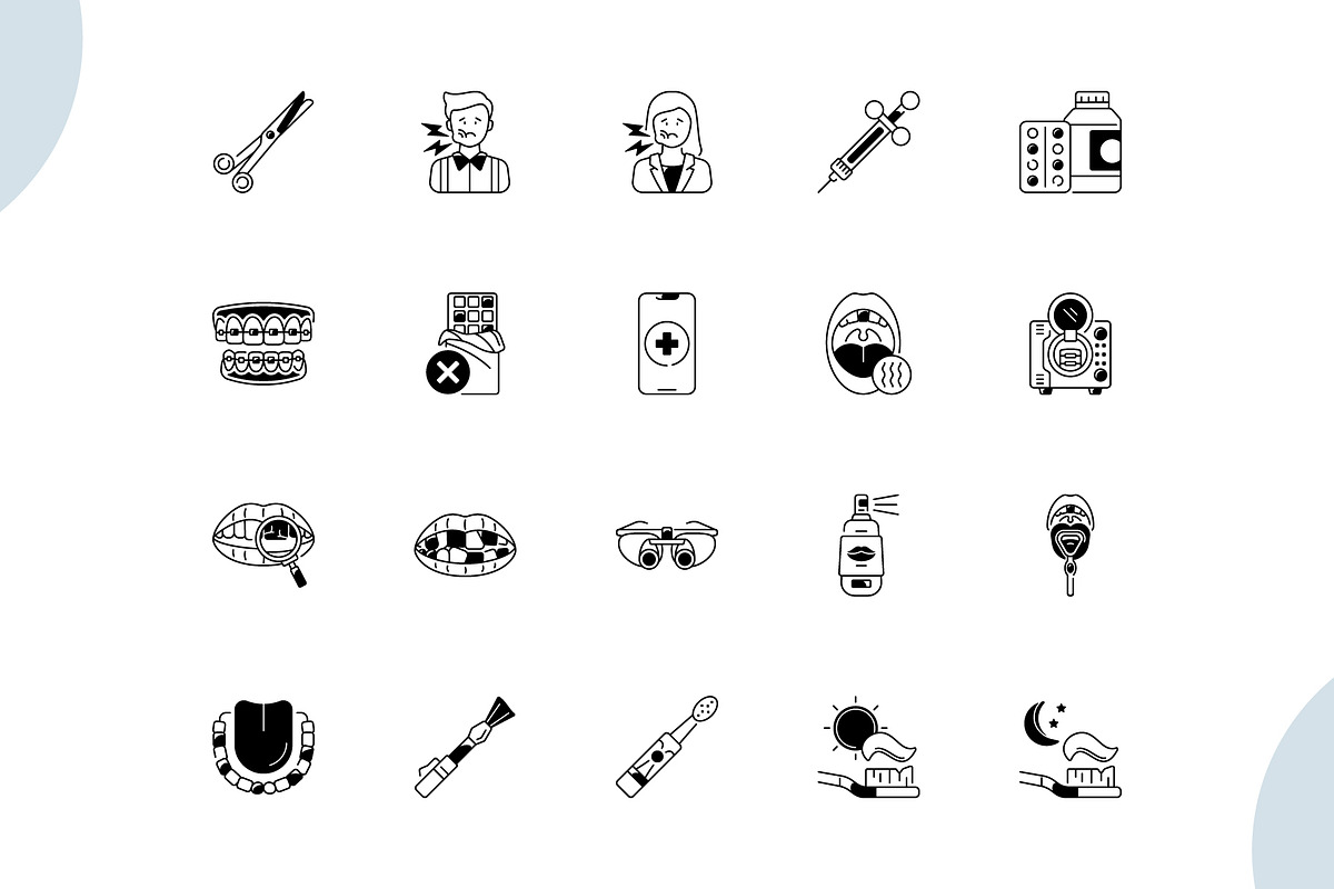 Dental Care Icons, an Icon by iconfield (Photo 5 of 5)