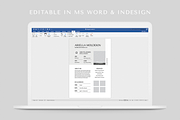 Media Kit | MS Word & Indesign, a Marketing Template by Leaflove (Thumbnail 2 of 5)