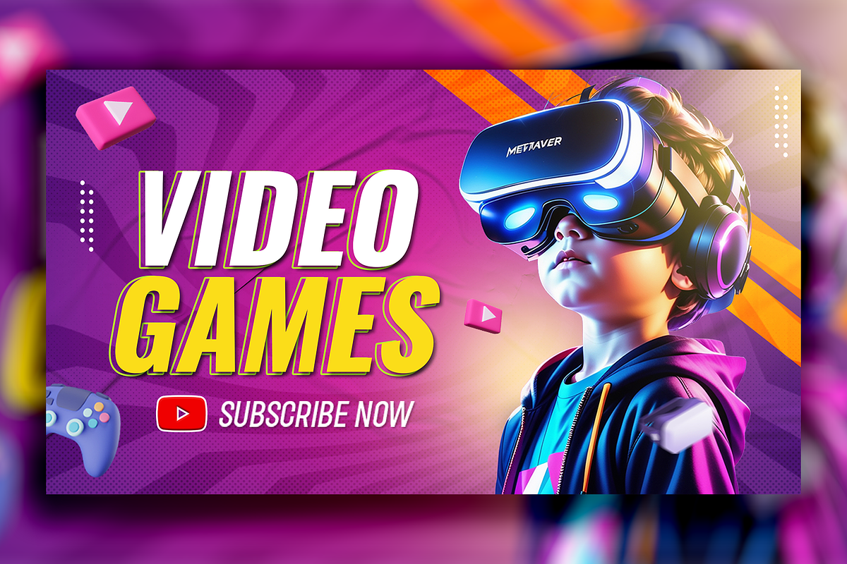 Creative gaming thumbnail, a Social Media Template by AyyazMomin (Photo 5 of 5)