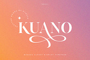 Kuano | Classy Display Serif, a Serif Font by Pentagonistudio (Thumbnail 1 of 10)