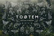 Tootem Bundle, an Animal Illustration by Annie Konst (Thumbnail 1 of 20)