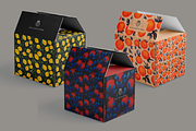 Fruits.Seamless 6 patterns, an Illustration by kaplaniha (Thumbnail 3 of 6)