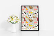 Fairy Tale Play Mat and patterns, an Animal Illustration by KVIO (Thumbnail 5 of 11)