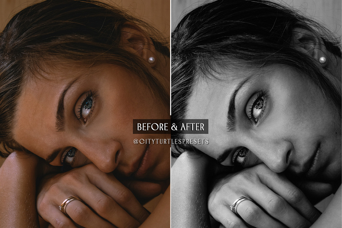 Moody Black & White LR Presets, an Action Add-On by CityTurtles (Photo 6 of 8)