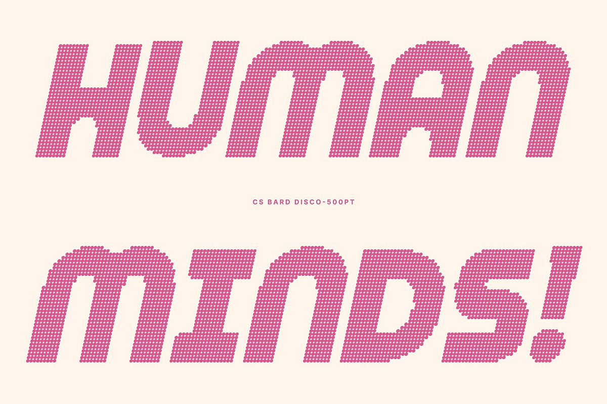 CS Bard Disco, a Sans Serif Font by Craft Supply Co. (Photo 4 of 8)