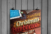 Christmas BBQ Flyer, a Flyer Template by CREATIVE DUDE (Thumbnail 3 of 3)