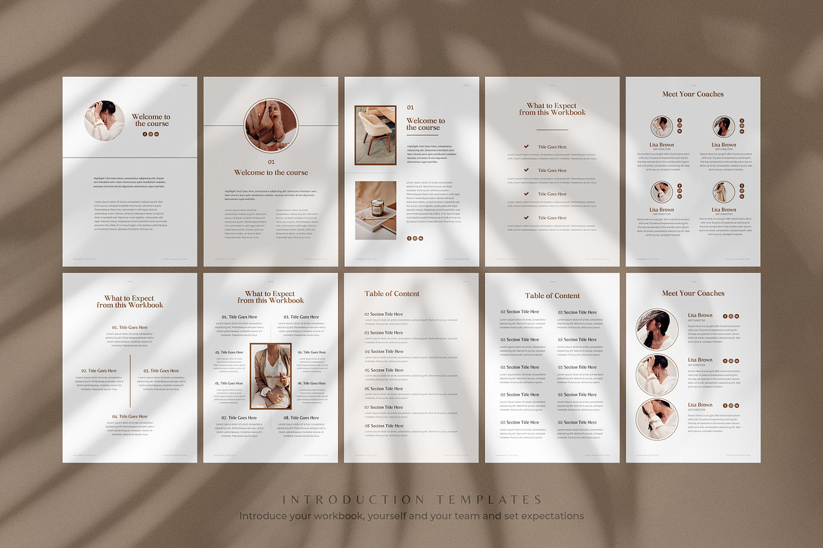 Course Creator Workbook Templates, a Marketing Template by AndrewPixel (Photo 4 of 14)