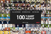 100 T-Shirt Mockup Part 7, a Shirt Mockup by Freeman Studio (Thumbnail 1 of 7)