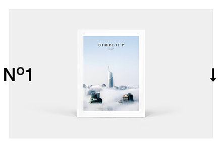 Simplify Magazine, a Magazine Template by silukEight