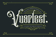 Vuarlest, a Serif Font by ilhamtaro (Thumbnail 1 of 10)