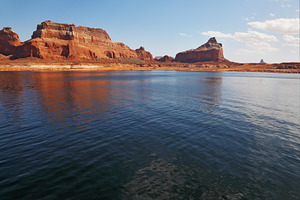 Magnificent lake powell containing sunset, west, and navajo