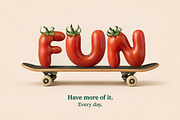 Garden Tomato Font, a Sans Serif Font by Handmadefont (Thumbnail 6 of 15)