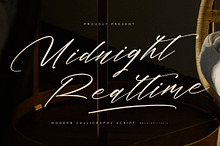 Midnight Realtime Modern Calligraphy