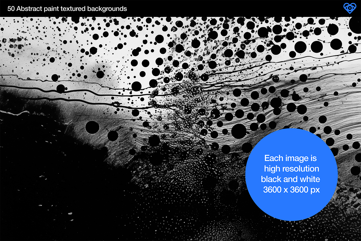 Abstract - 50 Black & White Textures, a Background Graphic by ikono.me (Photo 3 of 6)