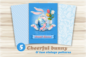 Cheerful bunny, a Graphic by Vector beauty