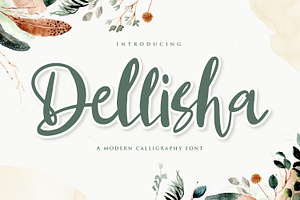 Dellisha - Handwriten Script fonts