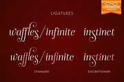 Mussica Italic, a Serif Font by Corradine Fonts (Thumbnail 8 of 12)
