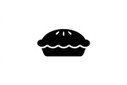Homestyle Pie Silhouette Variety, an Object Graphic by Designer_Momina (Thumbnail 3 of 3)
