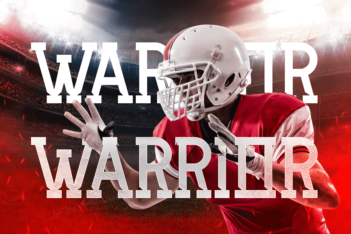 Champion-Modern Display Sports Font, a Serif Font by overlaytemplates (Photo 2 of 5)