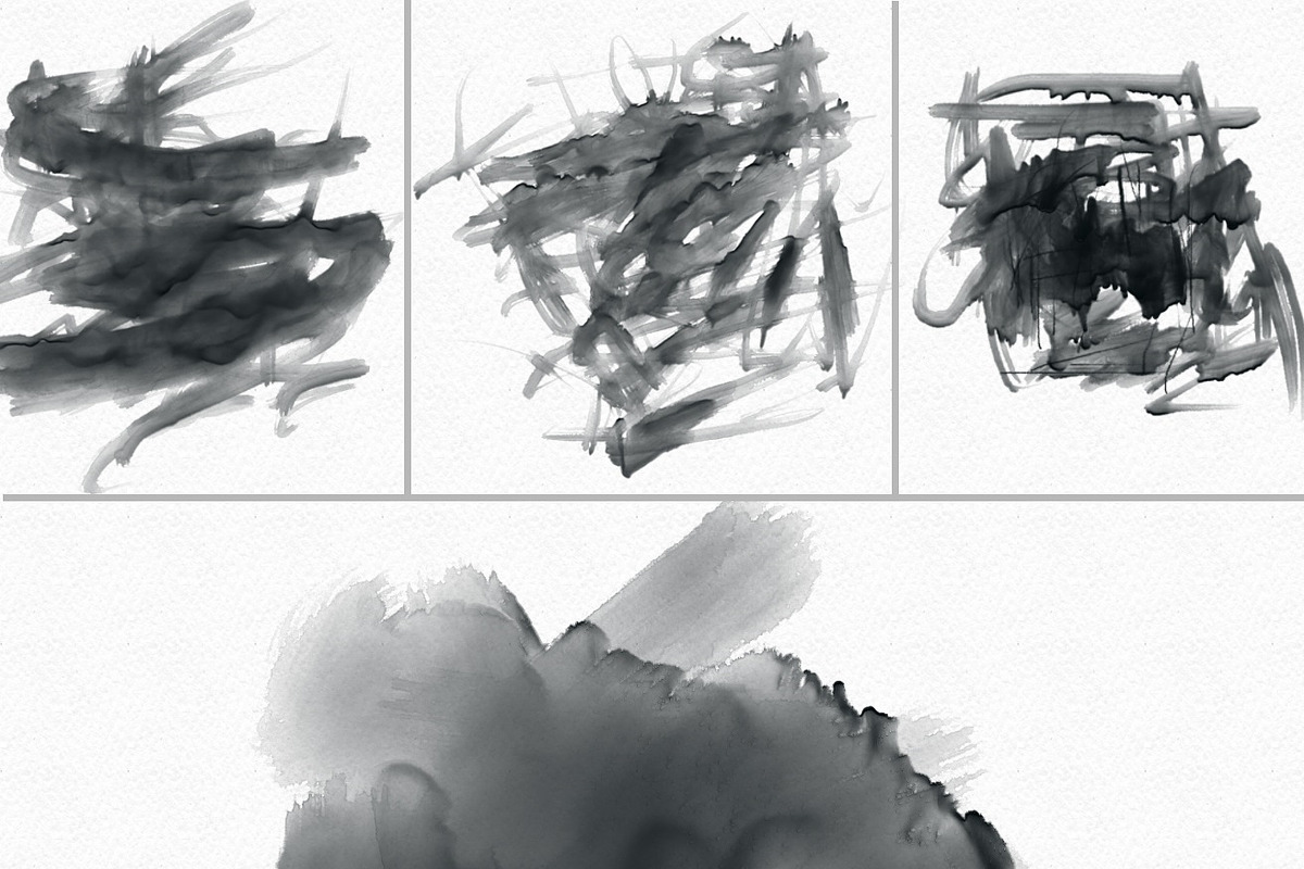 Hi-Res Water color PS Brush Set-2 preview 7