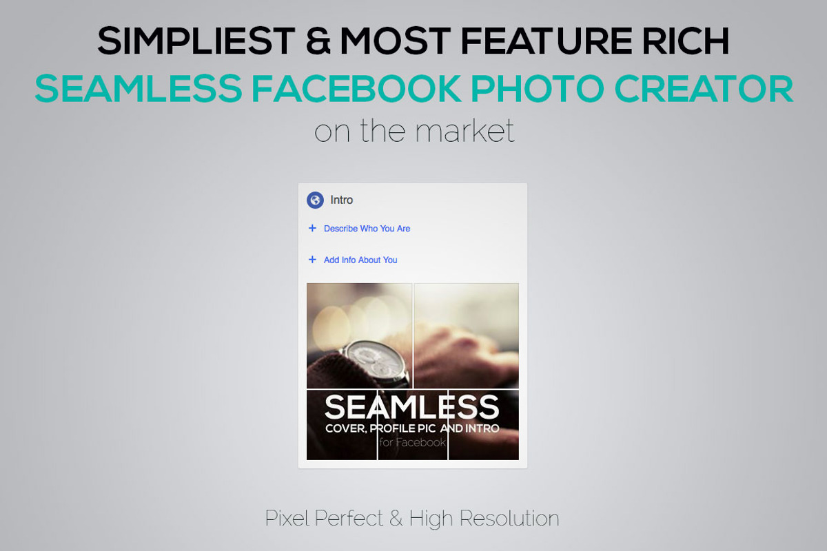 Seamless Facebook Photo Creator, an Action Add-On by wowproduction (Photo 5 of 8)