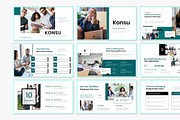 Konsu Business Presentation, a Presentation Template by Analogous Temp (Thumbnail 2 of 5)