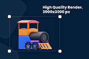 Toy Kids 3D Icon Pack, a 3D by novia99design (Thumbnail 3 of 6)