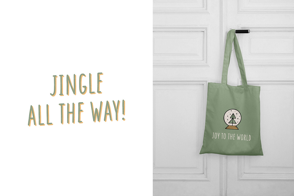 Jolly Vibes - Holiday Font, a Sans Serif Font by simpleblues (Photo 12 of 14)