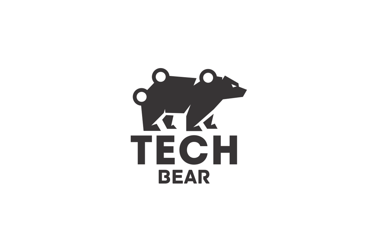 Tech Bear Logo, a Branding & Logo Template by Metrolinevision