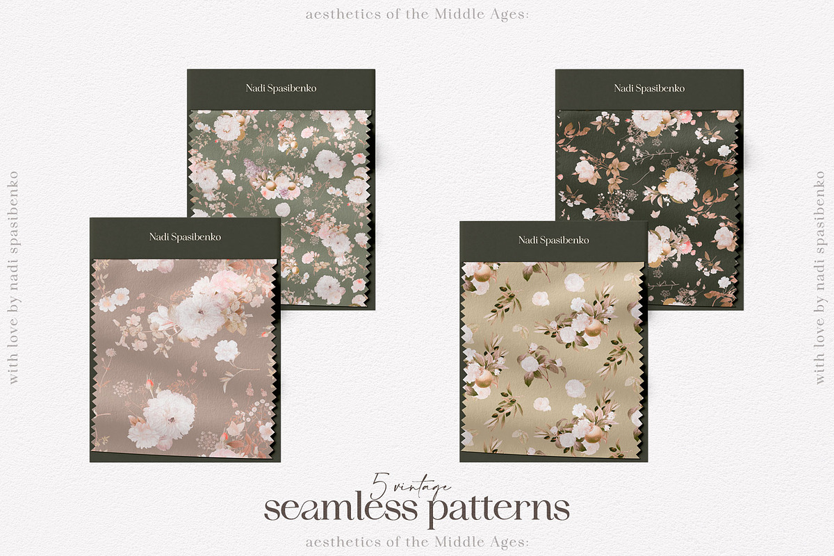 Middle Ages Aesthetics, a Pattern Graphic by nadispasibenko (Photo 13 of 17)