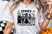Spooky Book Club, Bookish Halloween, an Illustration by Sublimation Artist (Thumbnail 6 of 9)