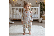 Toddler Pajama Mockup, a Product Mockup by EmpaviMockups (Thumbnail 7 of 8)