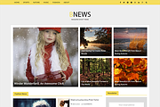 Bnews Responsive News Ghost Theme, a Websites & App Template by Weblogtemplates (Thumbnail 1 of 3)