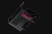 Black Devices Mockup Set, an iPhone Mockup by Seven Lights (Thumbnail 11 of 20)