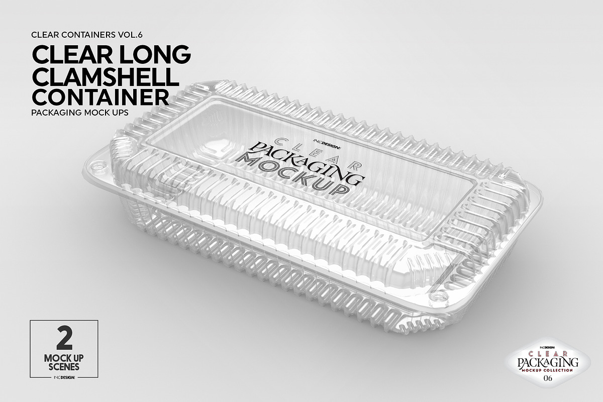 06 Clear Container Packaging Mockups, a Cups & Container Mockup by INCDesign (Photo 11 of 21)