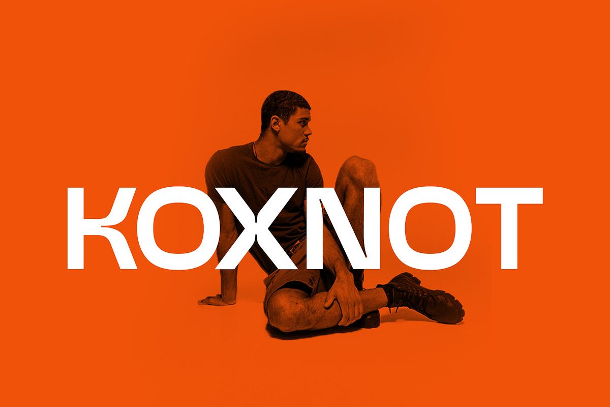 Koxnot Display, a Sans Serif Font by Foxtype (Photo 1 of 5)