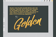 GOLDEN Procreate Brush System, a Brush Add-On by Jeremiah Richthofen (Thumbnail 7 of 9)
